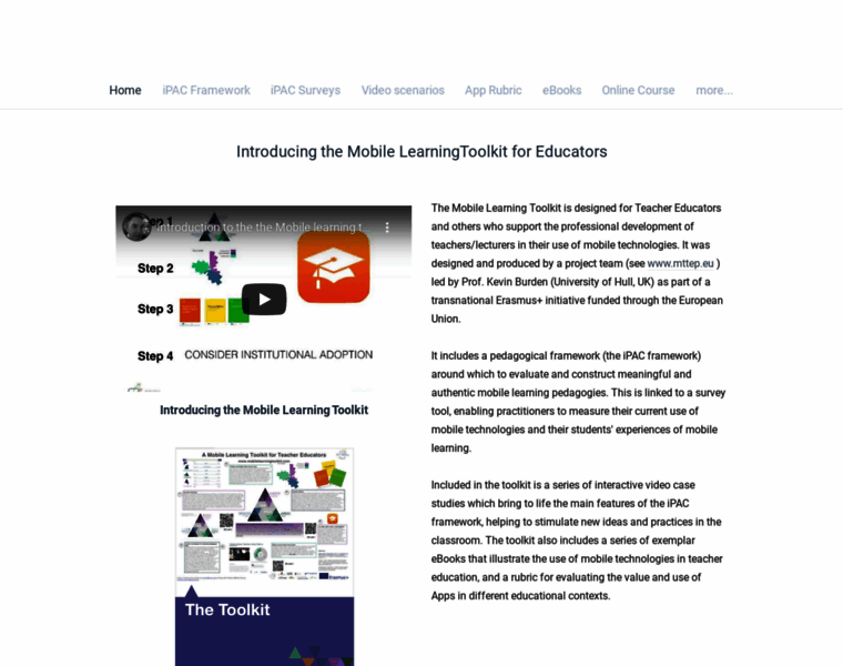 Mobilelearningtoolkit.com thumbnail