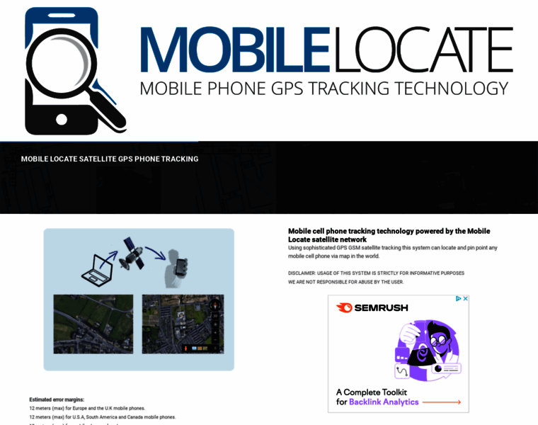 Mobilelocate.net thumbnail