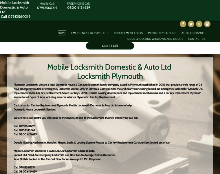 Mobilelocksmithdomesticandauto.co.uk thumbnail