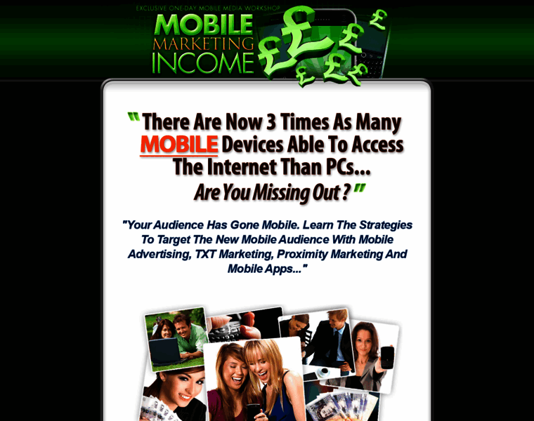 Mobilemarketingincome.co.uk thumbnail