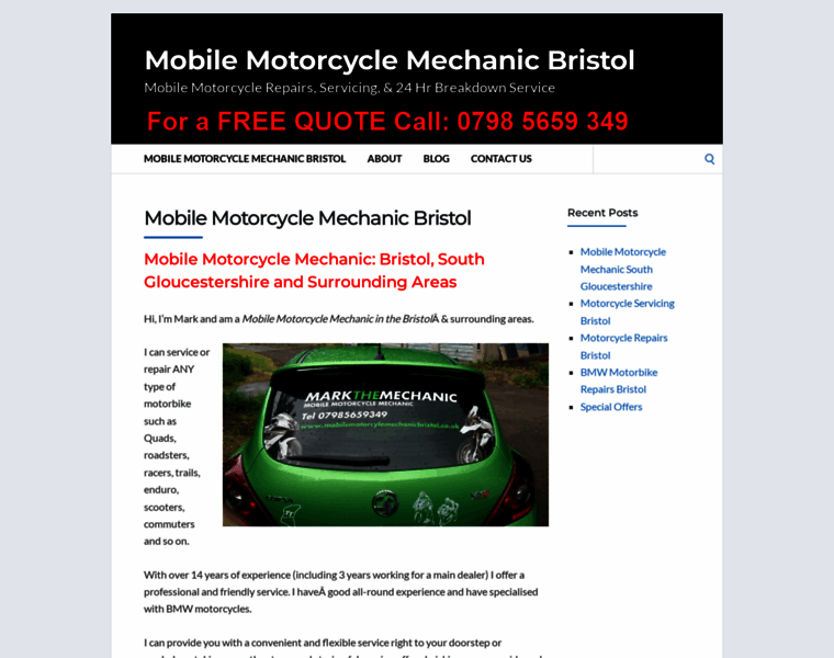 Mobilemotorcyclemechanicbristol.co.uk thumbnail
