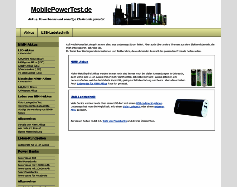 Mobilepowertest.de thumbnail