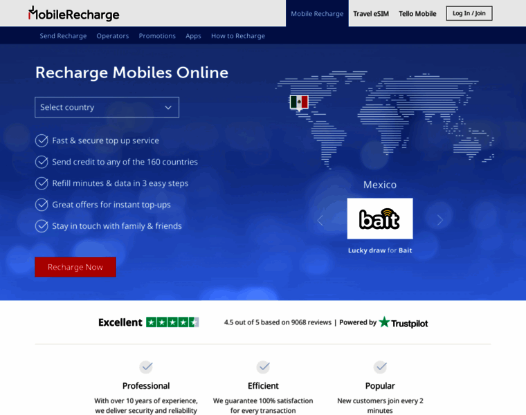 Mobilerecharge.com thumbnail