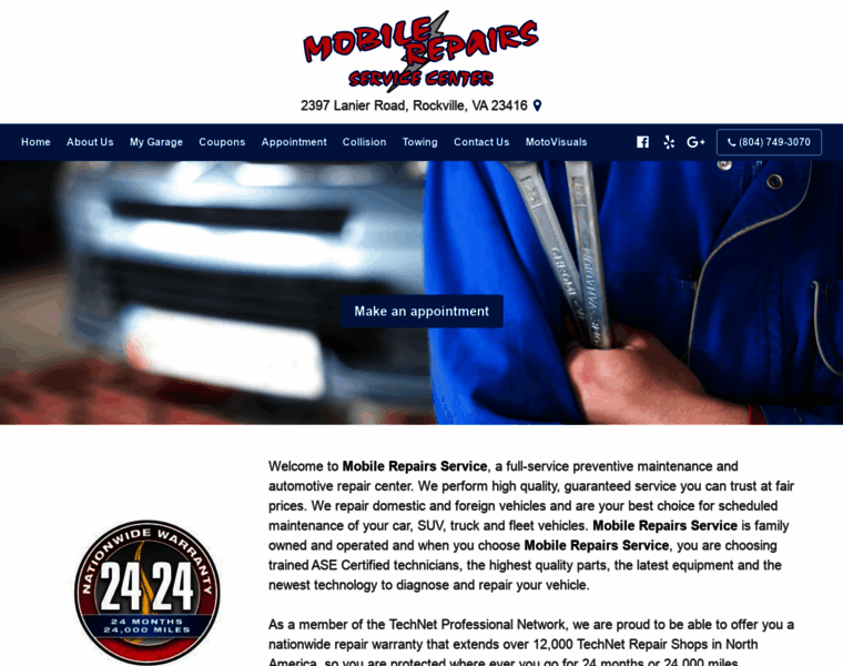Mobilerepairva.com thumbnail