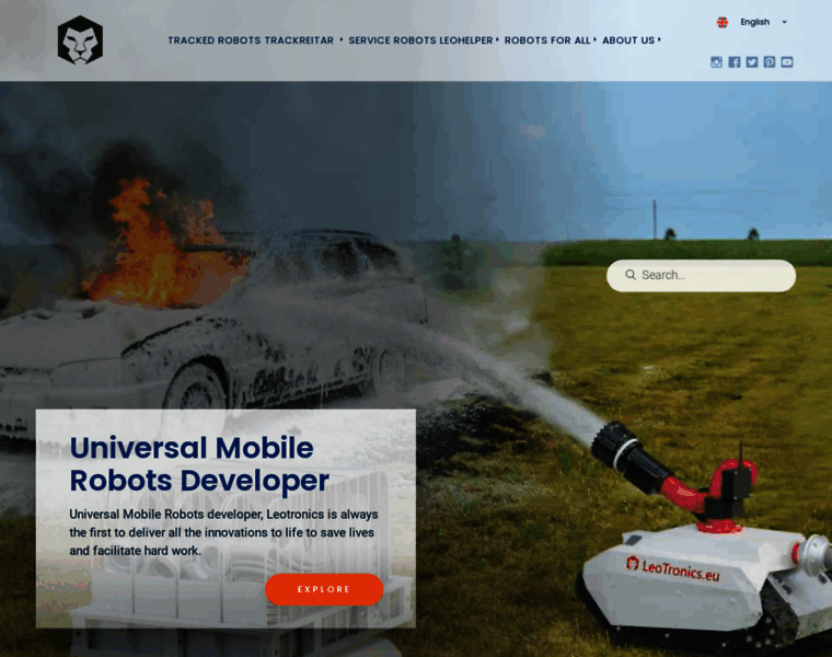 Mobilerobots.info thumbnail