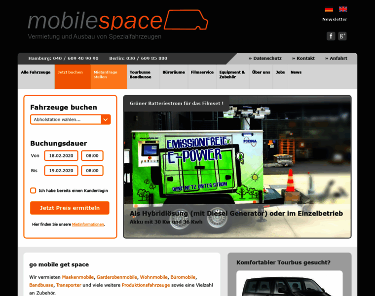 Mobilespace.de thumbnail