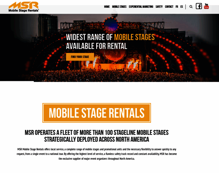 Mobilestagerentals.com thumbnail
