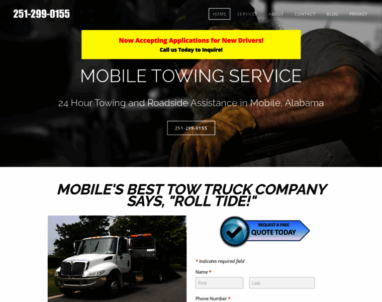 Mobiletowingservice.com thumbnail