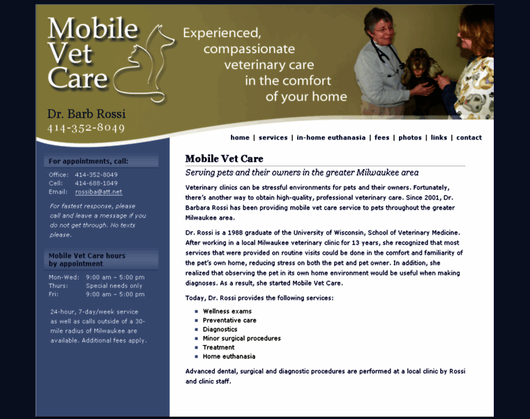 Mobilevetcare-milwaukee.com thumbnail