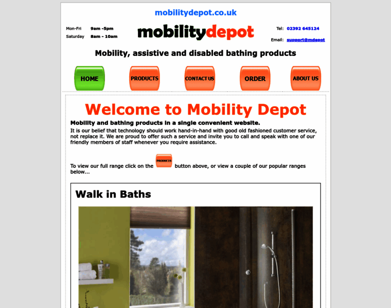 Mobilitydepot.co.uk thumbnail