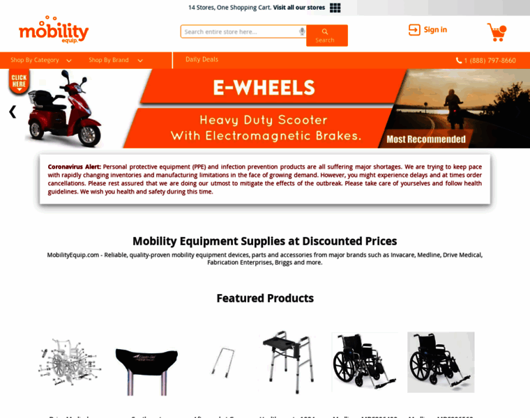 Mobilityequip.com thumbnail