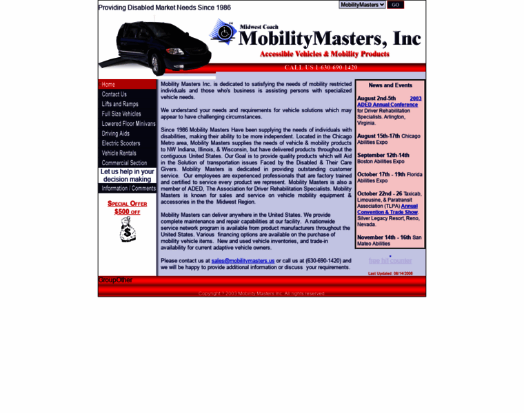 Mobilitymasters.us thumbnail