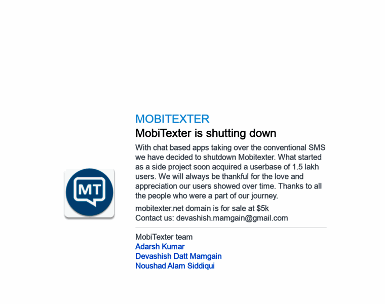 Mobitexter.net thumbnail