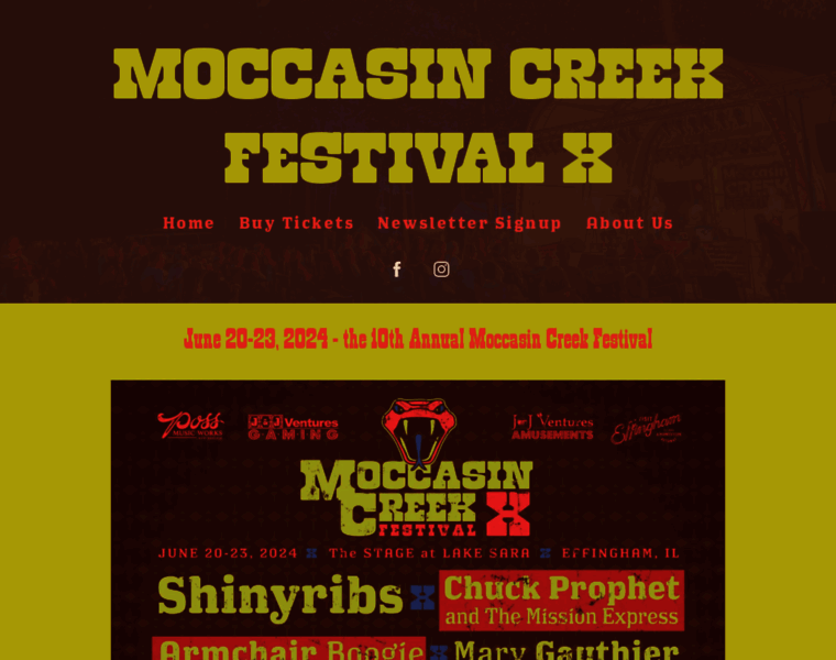 Moccasincreekfestival.com thumbnail