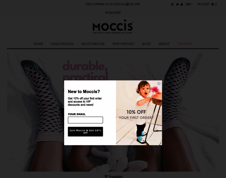 Moccis.co.uk thumbnail