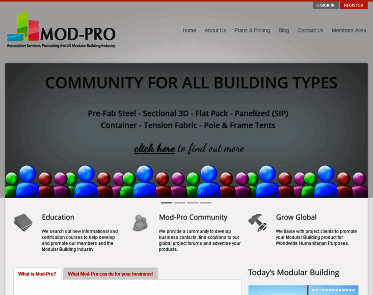 Mod-pro.org thumbnail