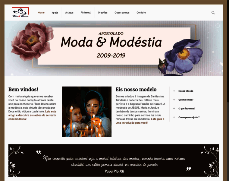 Modaemodestia.com.br thumbnail