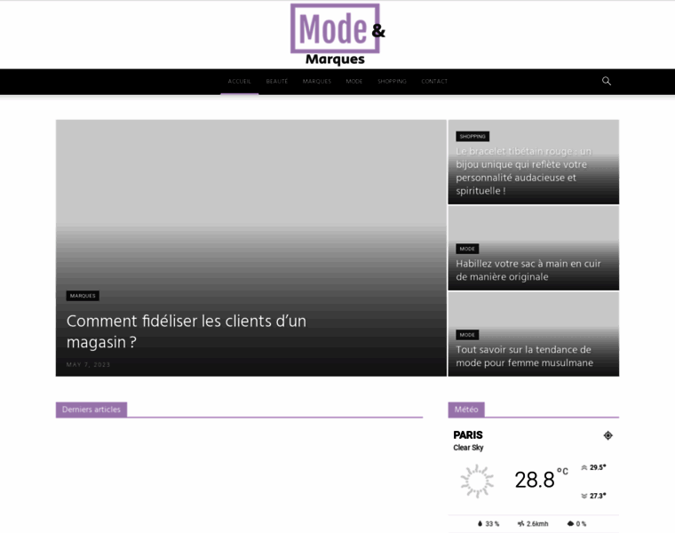 Mode-and-marques.com thumbnail Mode-and-marques.com thumbnail