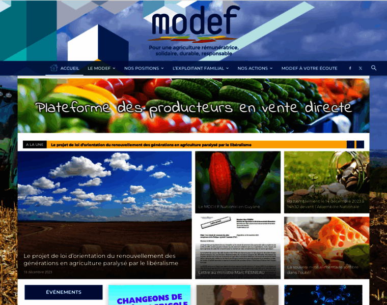 Modef.fr thumbnail