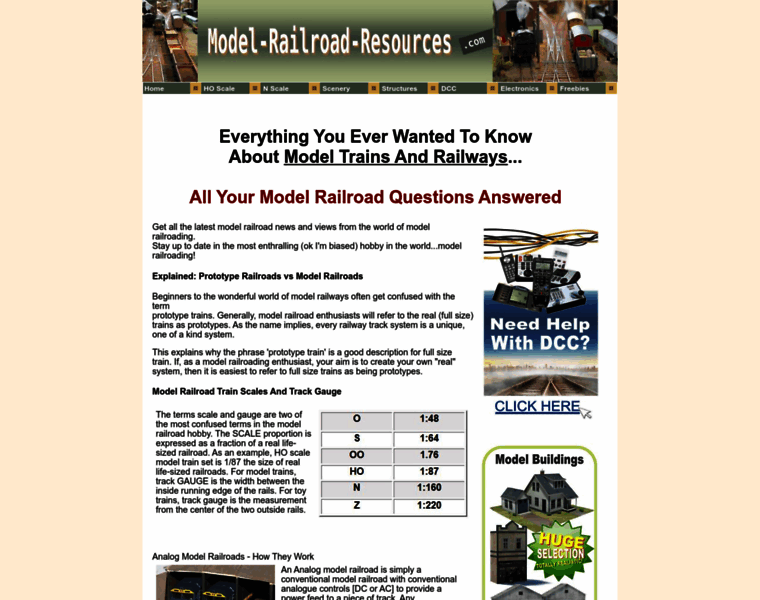 Model-railroad-resources.com thumbnail