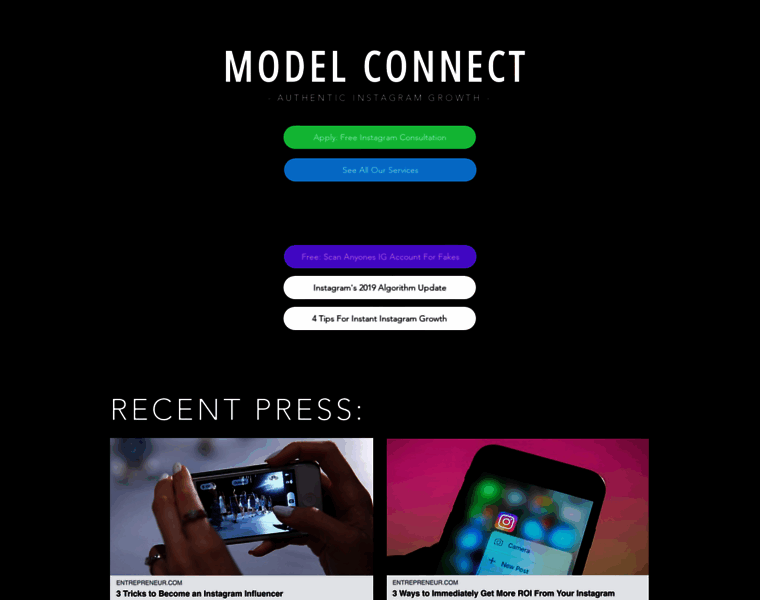 Modelconnect.co thumbnail