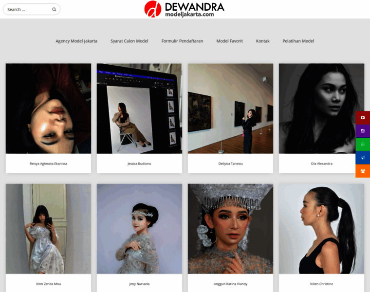 Modeljakarta.com thumbnail
