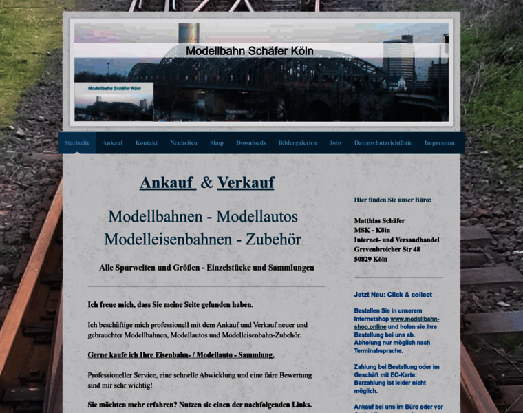 Modellbahn-schaefer-koeln.com thumbnail