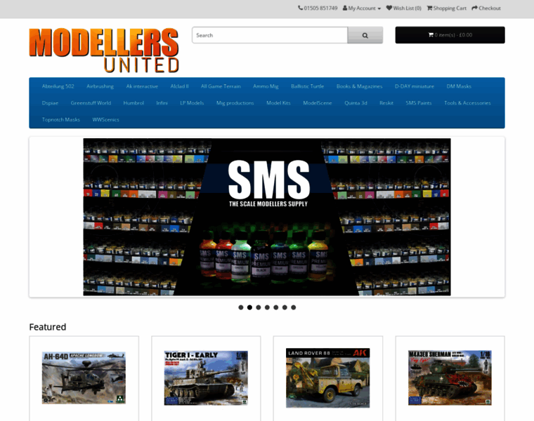 Modellers-united.co.uk thumbnail