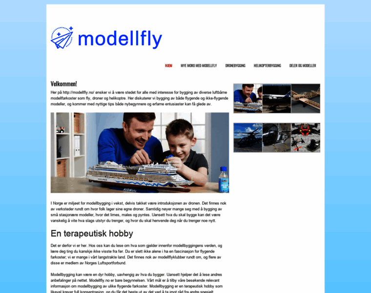 Modellfly.no thumbnail