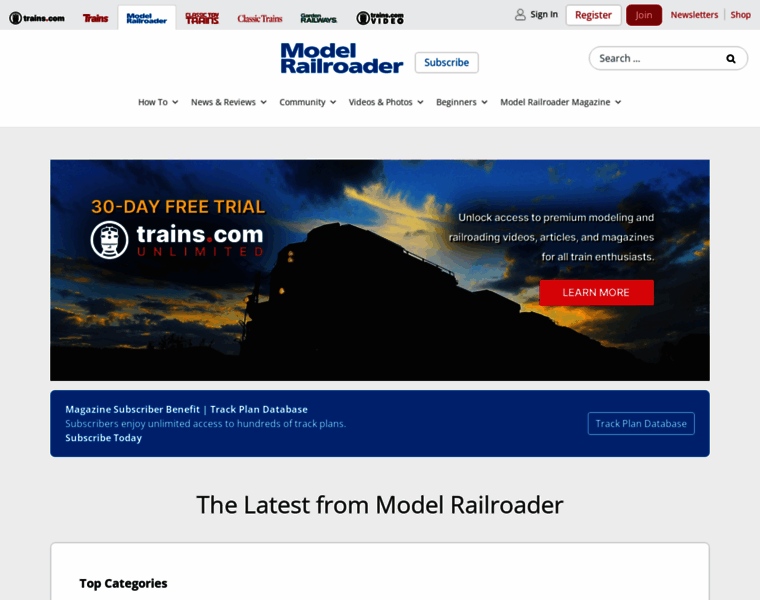 Modelrailroader.com thumbnail