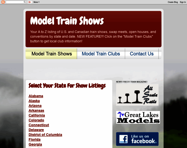 Modeltrainshows.com thumbnail