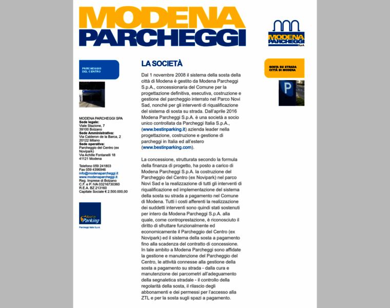 Modenaparcheggi.it thumbnail