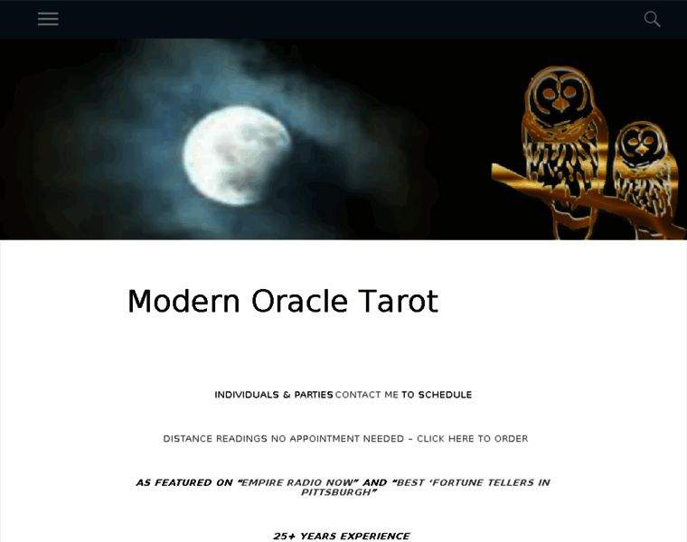 Modern-oracle-tarot.com thumbnail