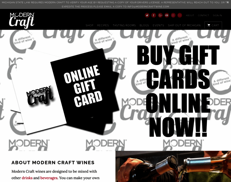 Moderncraftwine.com thumbnail
