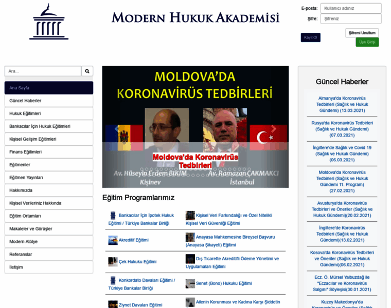 Modernhukuk.com thumbnail