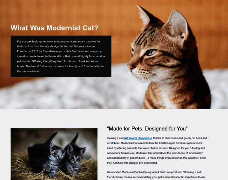 Modernistcat.com thumbnail