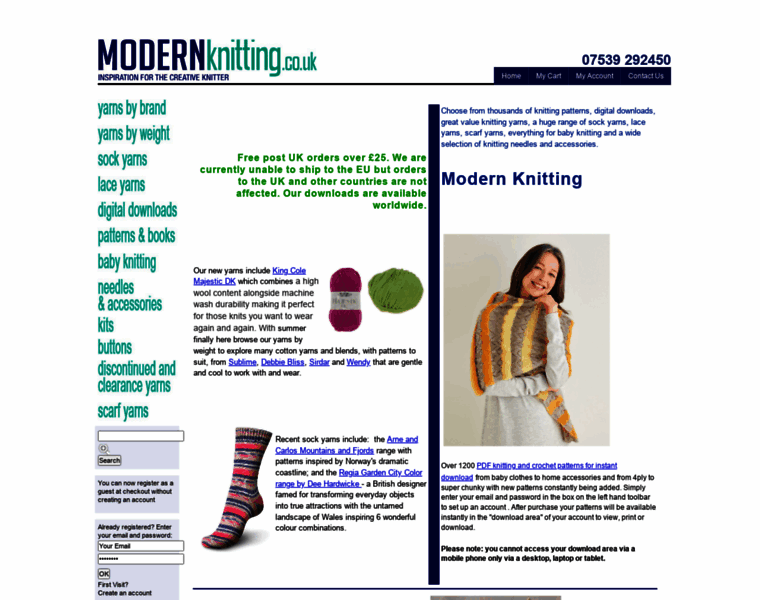Modernknitting.co.uk thumbnail