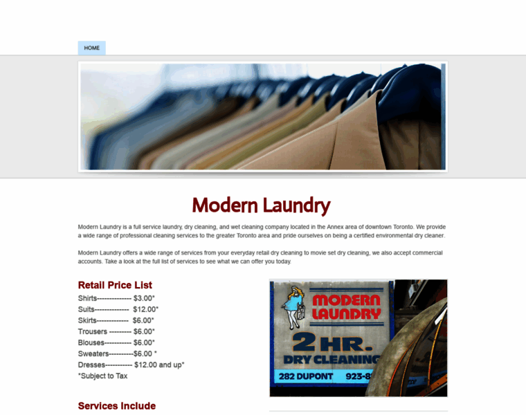 Modernlaundry.ca thumbnail