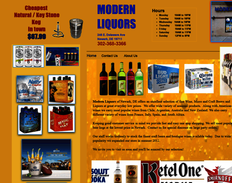 Modernliquorsde.com thumbnail
