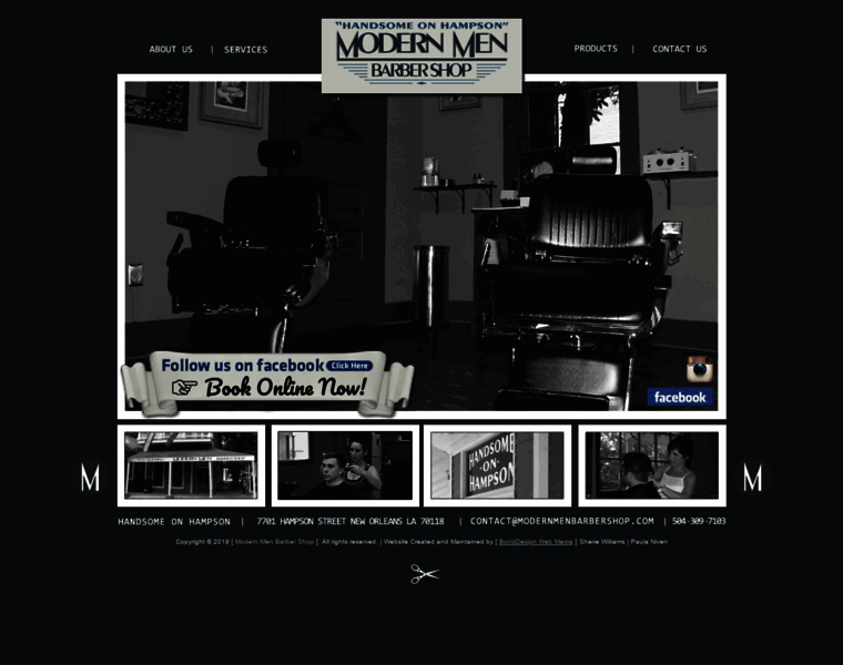 Modernmenbarbershop.com thumbnail