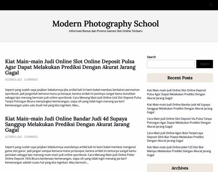 Modernphotographyschool.com thumbnail