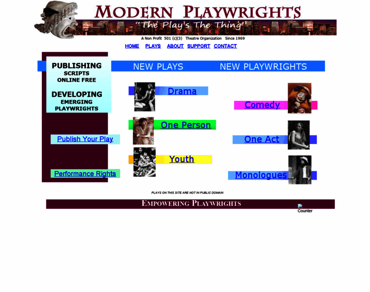Modernplaywrights.com thumbnail