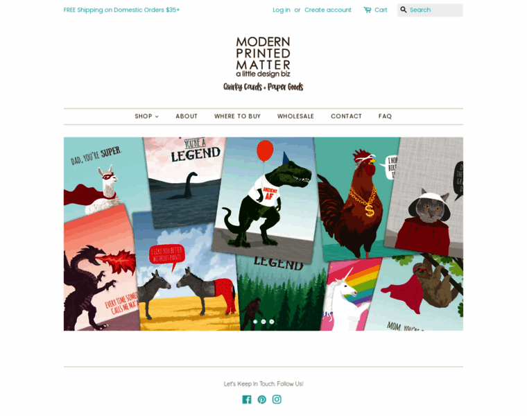 Modernprintedmatter.com thumbnail