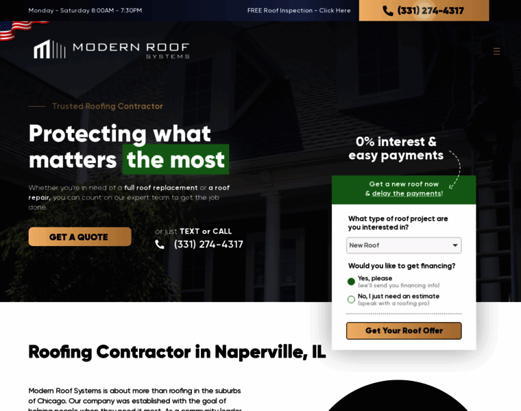 Modernroofsystems.com thumbnail