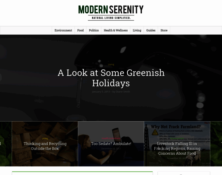 Modernserenity.com thumbnail