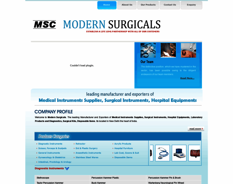 Modernsurgicals.com thumbnail