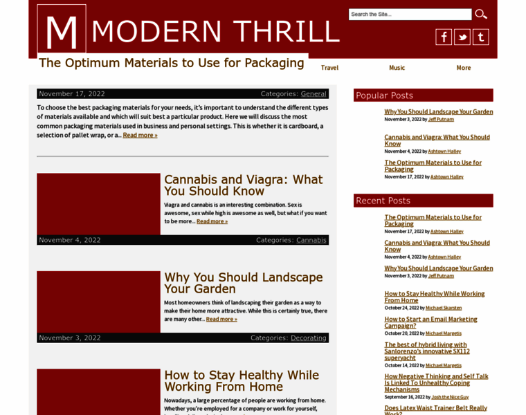 Modernthrill.com thumbnail