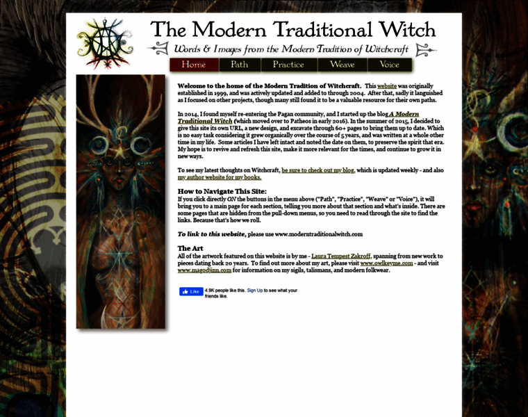 Moderntraditionalwitch.com thumbnail
