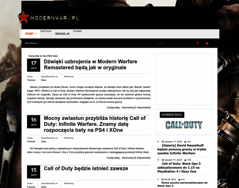 Modernwar.pl thumbnail