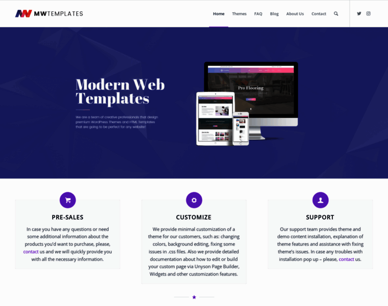 Modernwebtemplates.com thumbnail